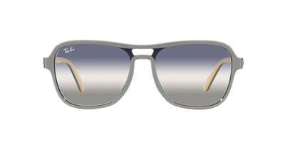 Ray-Ban State Side RB4356 Light Grey/Clear Gradient Blue #colour_light-grey-clear-gradient-blue