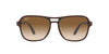 Ray-Ban State Side RB4356 Brown-Transparent Green/Clear Gradient Brown #colour_brown-transparent-green-clear-gradient-brown