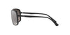 Ray-Ban RB4375 Matte Black/Polarised Grey Mirror Gradient #colour_matte-black-polarised-grey-mirror-gradient