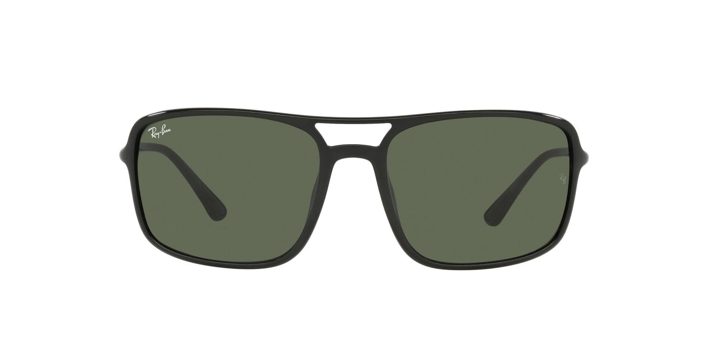 Ray-Ban RB4375 Black/Dark Green #colour_black-dark-green