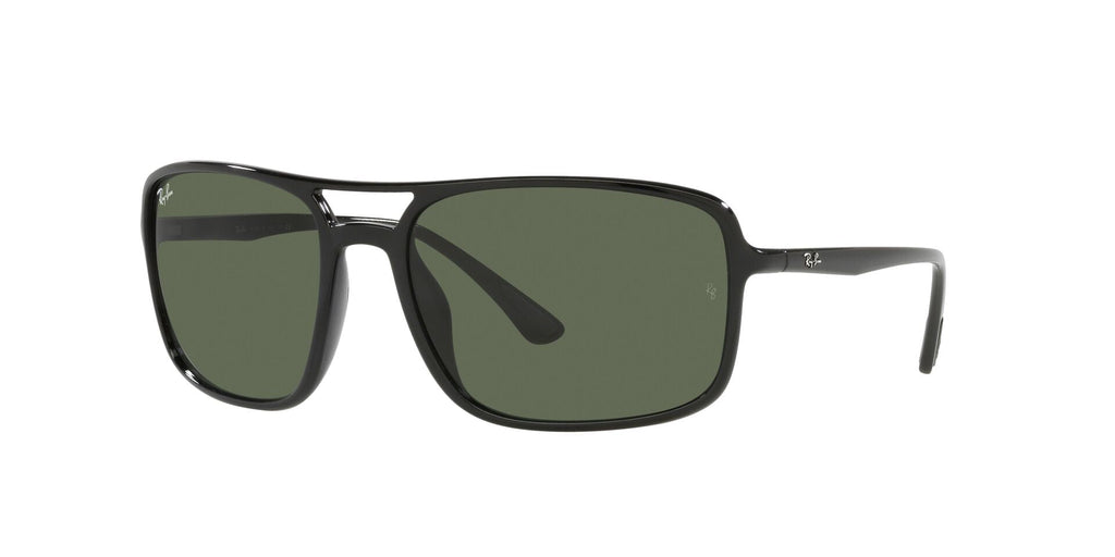 Ray-Ban RB4375 Black/Dark Green #colour_black-dark-green