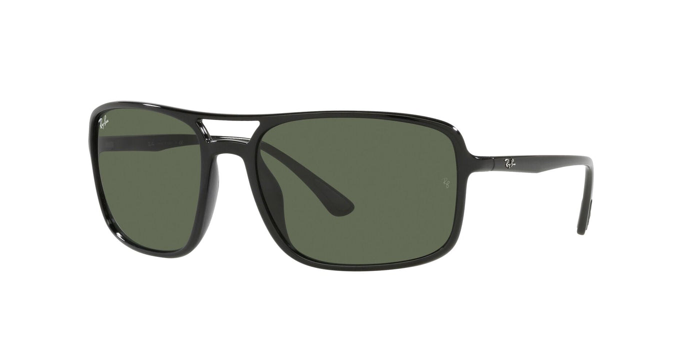 Ray-Ban RB4375 Black/Dark Green #colour_black-dark-green
