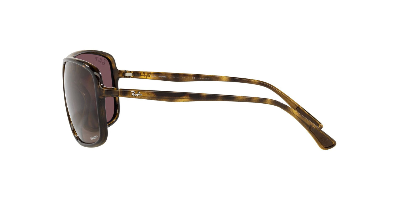 Ray-Ban RB4375 Havana/Polarised Purple #colour_havana-polarised-purple