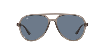 Ray-Ban RB4376 Transparent Grey/Dark Blue Polarised #colour_transparent-grey-dark-blue-polarised