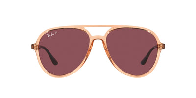 Ray-Ban RB4376 Transparent Brown/Purple Polarised #colour_transparent-brown-purple-polarised