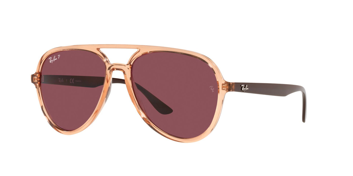 Ray-Ban RB4376 Transparent Brown/Purple Polarised #colour_transparent-brown-purple-polarised