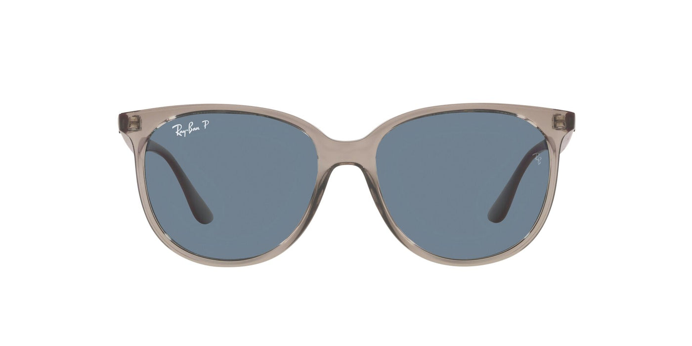 Ray-Ban RB4378 Transparent Grey/Dark Blue Polarised #colour_transparent-grey-dark-blue-polarised