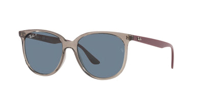 Ray-Ban RB4378 Transparent Grey/Dark Blue Polarised #colour_transparent-grey-dark-blue-polarised