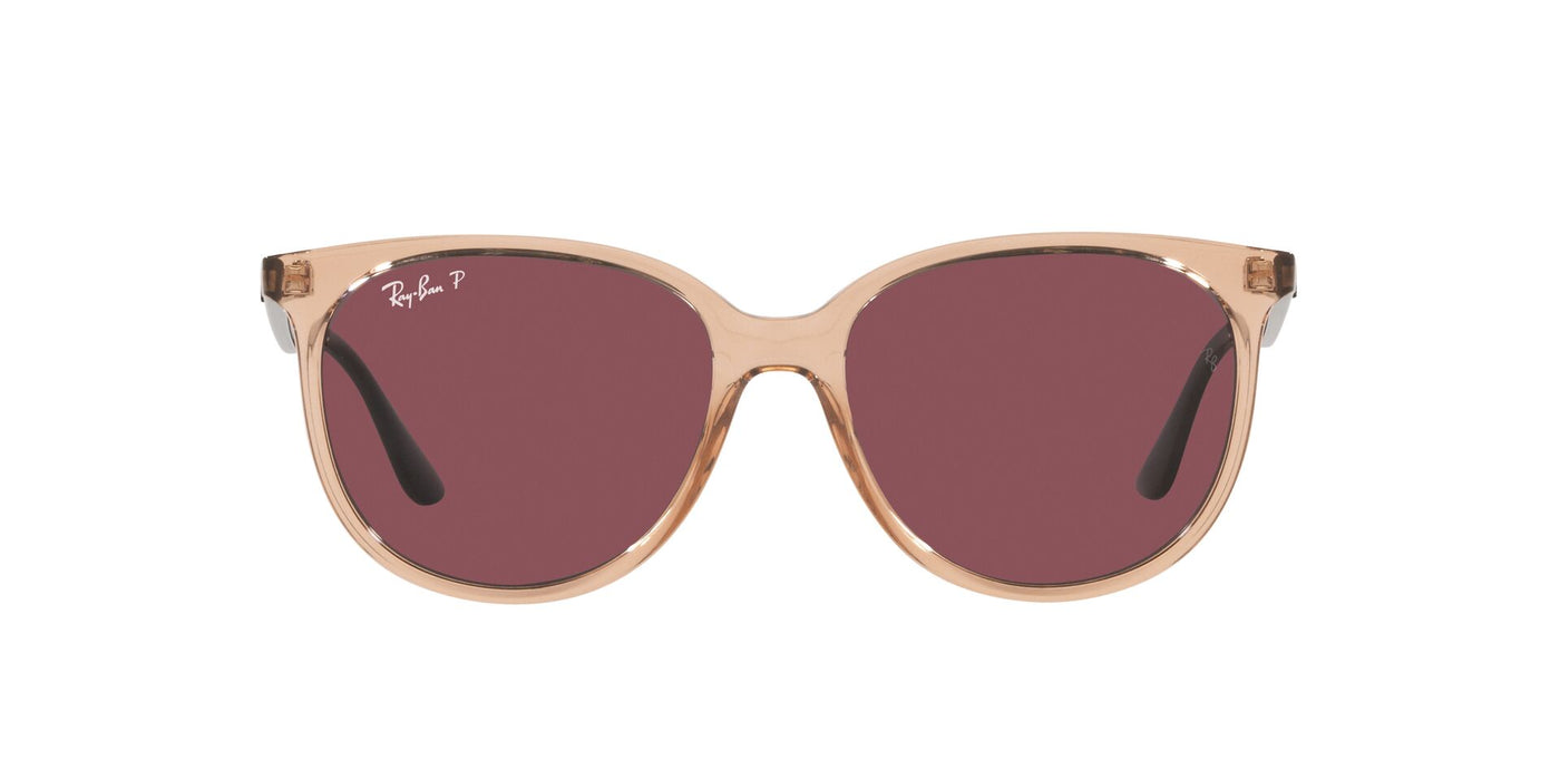 Ray-Ban RB4378 Transparent Brown/Purple Polarised #colour_transparent-brown-purple-polarised