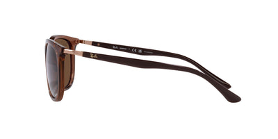 Ray-Ban RB4386 Transparent Brown/Polarised Brown #colour_transparent-brown-polarised-brown