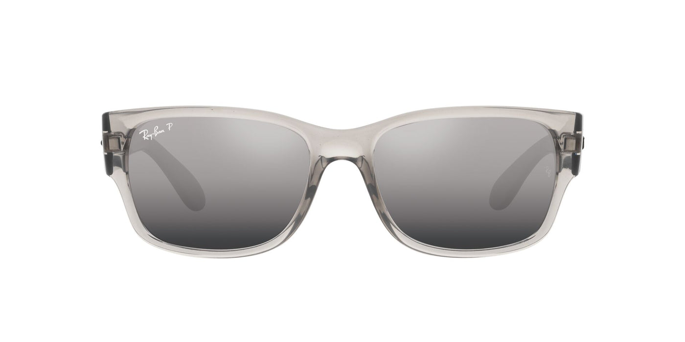 Ray-Ban RB4388 Transparent Grey/Polarised Smoke #colour_transparent-grey-polarised-smoke