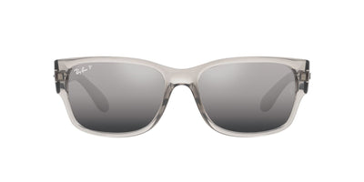 Ray-Ban RB4388 Transparent Grey/Polarised Smoke #colour_transparent-grey-polarised-smoke