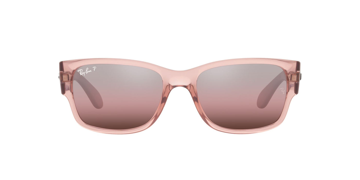 Ray-Ban RB4388 Transparent Pink/Polarised Wine #colour_transparent-pink-polarised-wine