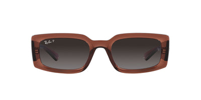 Ray-Ban Kiliane RB4395 Transparent Brown/Grey Polarised Gradient #colour_transparent-brown-grey-polarised-gradient