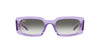 Ray-Ban Kiliane RB4395 Transparent Violet/Clear Light Grey Gradient #colour_transparent-violet-clear-light-grey-gradient