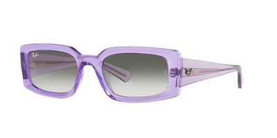 Ray-Ban Kiliane RB4395 Transparent Violet/Clear Light Grey Gradient #colour_transparent-violet-clear-light-grey-gradient