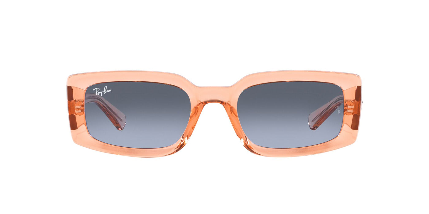 Ray-Ban Kiliane RB4395 Transparent Orange/Blue Grey Gradient #colour_transparent-orange-blue-grey-gradient