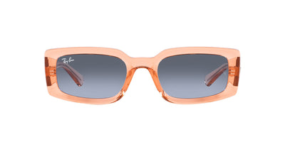 Ray-Ban Kiliane RB4395 Transparent Orange/Blue Grey Gradient #colour_transparent-orange-blue-grey-gradient