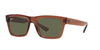 Ray-Ban Warren RB4396 Transparent Brown/Dark Green Polarised #colour_transparent-brown-dark-green-polarised