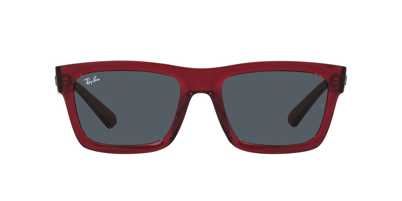 Ray-Ban Warren RB4396 Transparent Red/Dark Grey #colour_transparent-red-dark-grey