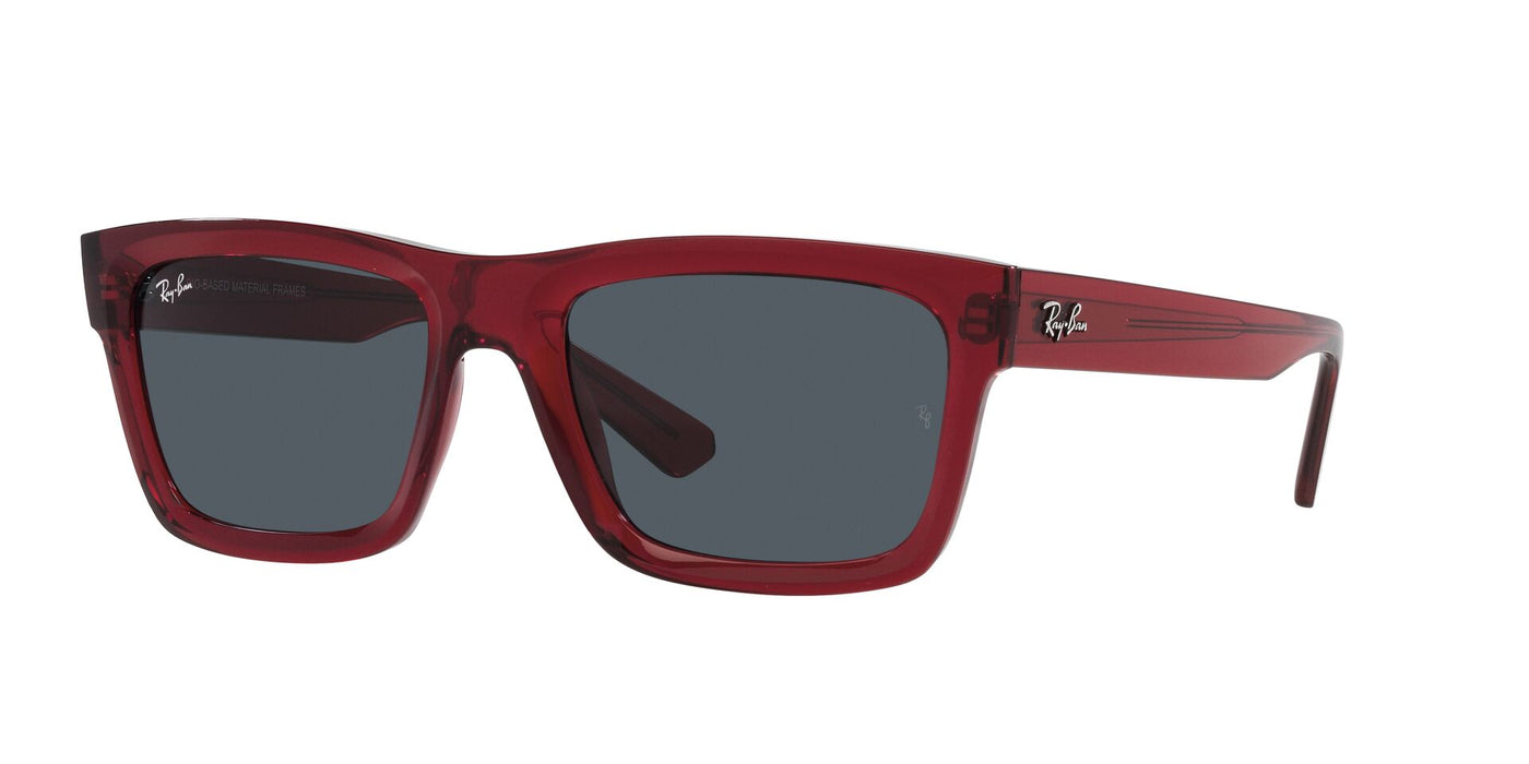 Ray-Ban Warren RB4396 Transparent Red/Dark Grey #colour_transparent-red-dark-grey