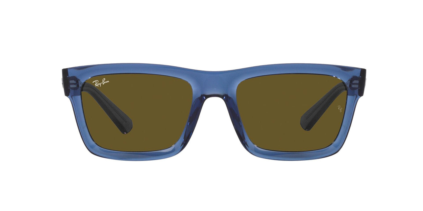 Ray-Ban Warren RB4396 Transparent Dark Blue/Dark Brown #colour_transparent-dark-blue-dark-brown