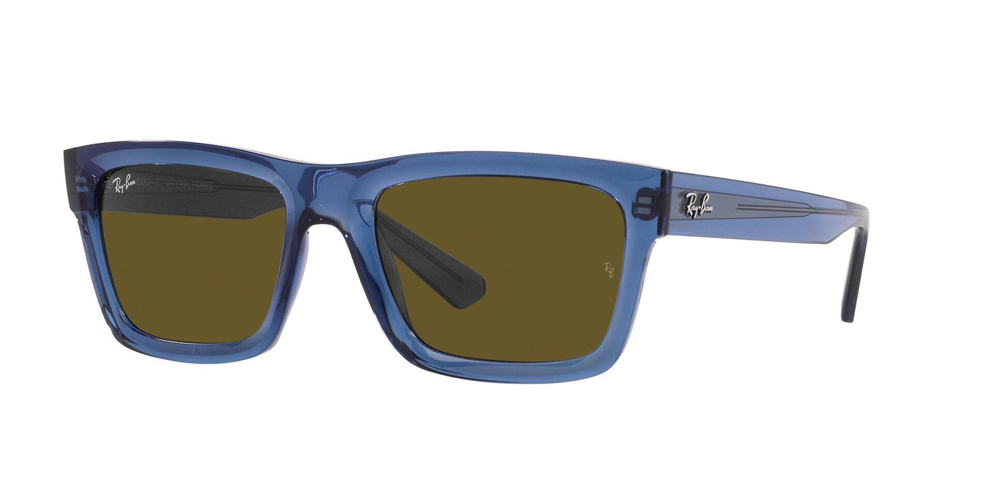 Ray-Ban Warren RB4396 Transparent Dark Blue/Dark Brown #colour_transparent-dark-blue-dark-brown