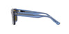 Ray-Ban Warren RB4396 Transparent Dark Blue/Dark Brown #colour_transparent-dark-blue-dark-brown