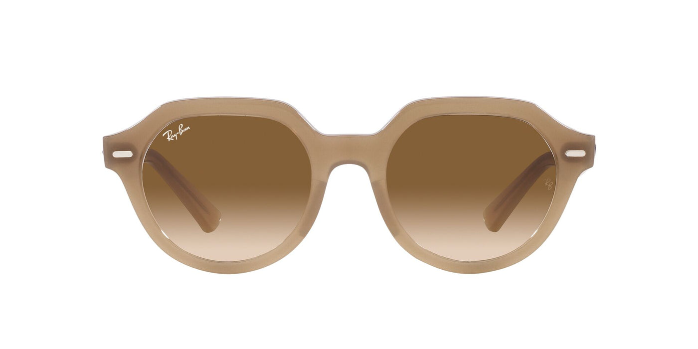 Ray-Ban Gina RB4399 Tortoiseledove/Clear Brown Gradient #colour_tortoiseledove-clear-brown-gradient