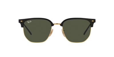 Ray-Ban New Clubmaster RB4416 Black On Arista/Green #colour_black-on-arista-green
