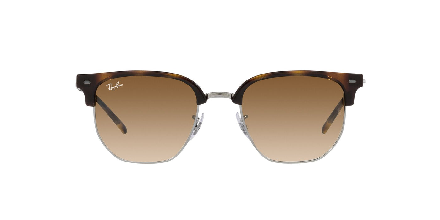 Ray-Ban New Clubmaster RB4416 Havana On Gunmetal/Clear Gradient Brown #colour_havana-on-gunmetal-clear-gradient-brown