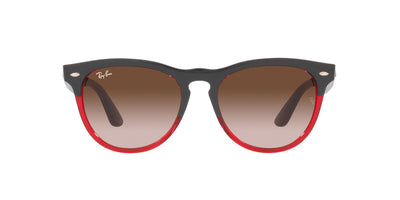 Ray-Ban Iris RB4471 Grey On Transparent Red/Gradient Brown #colour_grey-on-transparent-red-gradient-brown