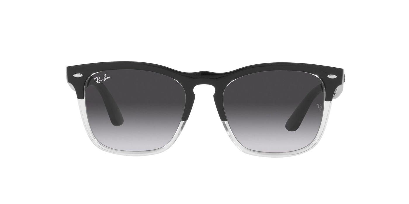 Ray-Ban Steve RB4487 Black On Transparent/Grey Gradient Blue #colour_black-on-transparent-grey-gradient-blue