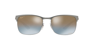 Ray-Ban RB8319CH Gunmetal/Brown #colour_gunmetal-brown