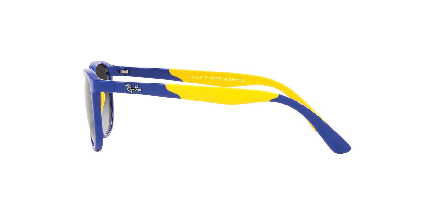 Ray-Ban Junior RJ9077S Light Blu On Rubber Yellow/Grey Blue Gradient #colour_light-blu-on-rubber-yellow-grey-blue-gradient