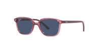 Ray-Ban Junior RB9093S Transparent Pink/Dark Blue #colour_transparent-pink-dark-blue