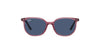 Ray-Ban Junior Elliot RJ9097S Transparent Pink/Dark Blue #colour_transparent-pink-dark-blue
