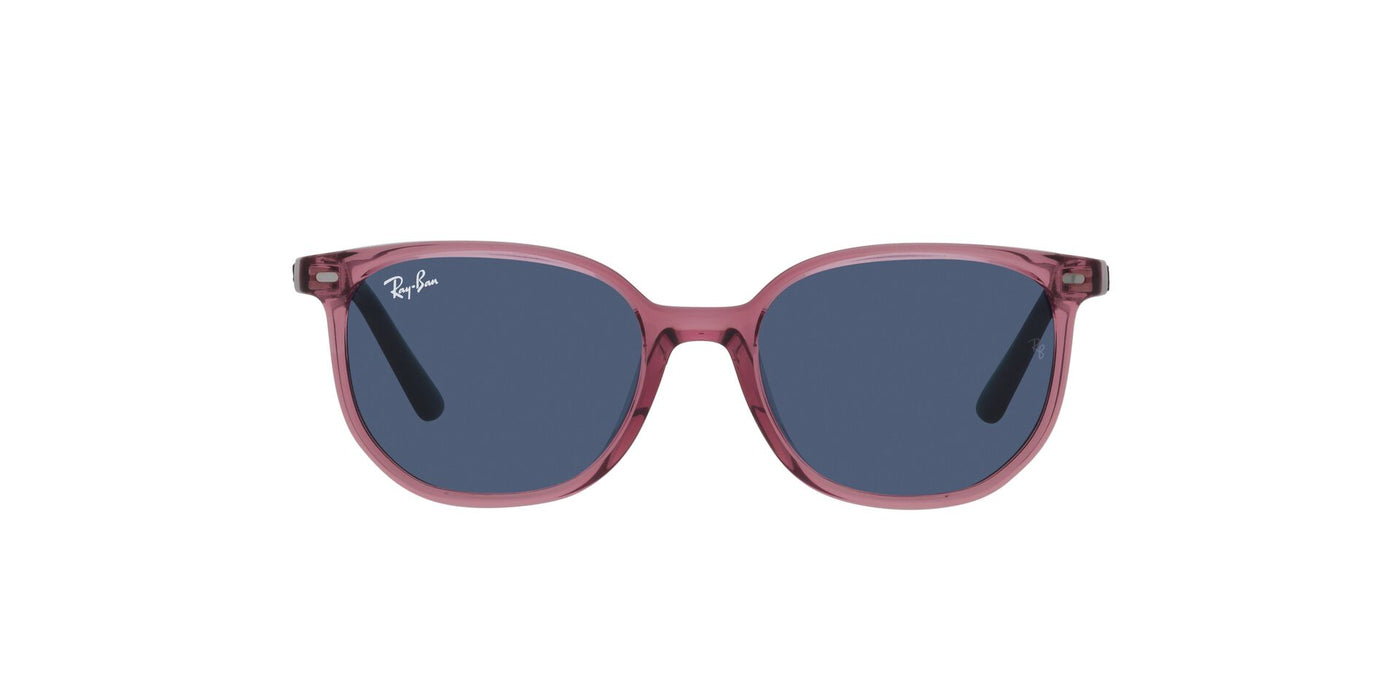 Ray-Ban Junior Elliot RJ9097S Transparent Pink/Dark Blue #colour_transparent-pink-dark-blue