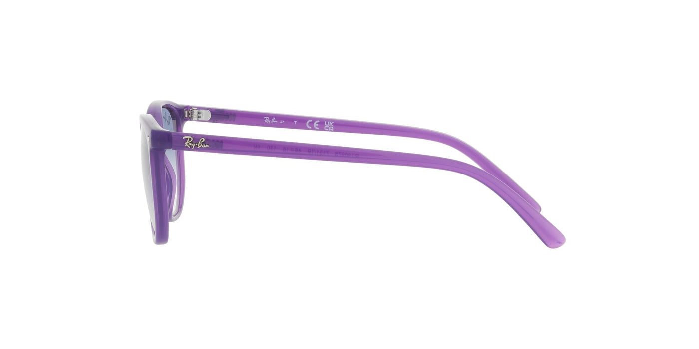 Ray-Ban Junior Elliot RJ9097S Opal Violet/Clear Light Blue Gradient #colour_opal-violet-clear-light-blue-gradient