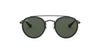 Ray-Ban Junior RJ9647S Black/Dark Green #colour_black-dark-green