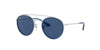 Ray-Ban Junior RJ9647S Blue On Silver/Dark Blue #colour_blue-on-silver-dark-blue