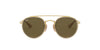 Ray-Ban Junior RJ9647S Brown On Arista/Dark Brown #colour_brown-on-arista-dark-brown