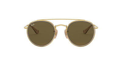 Ray-Ban Junior RJ9647S Brown On Arista/Dark Brown #colour_brown-on-arista-dark-brown