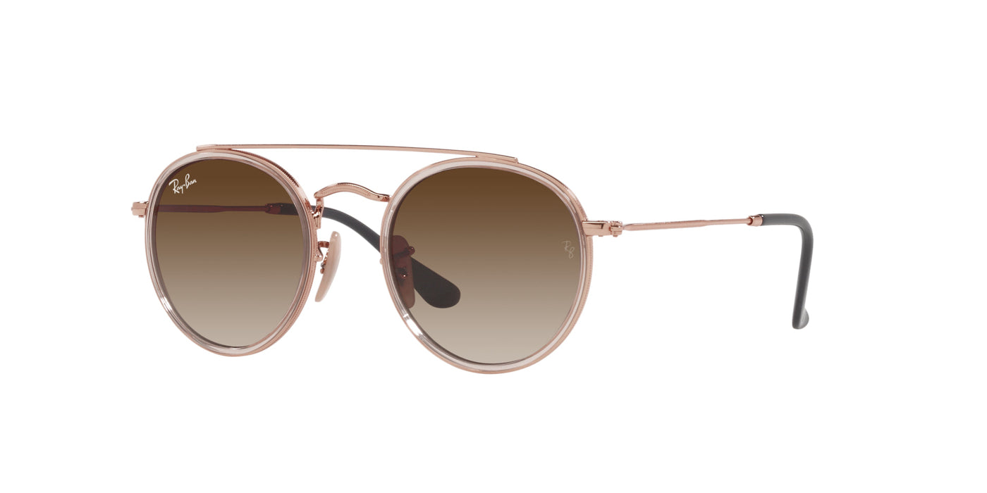 Ray-Ban Junior RJ9647S Light Brown/Gradient Brown #colour_light-brown-gradient-brown