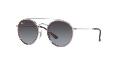 Ray-Ban Junior RJ9647S Transparent Violet/Grey Gradient #colour_transparent-violet-grey-gradient