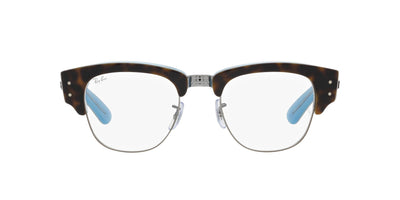 Ray-Ban Mega Clubmaster RB0316V Havana On Blue On Gunmetal #colour_havana-on-blue-on-gunmetal