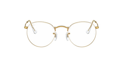Ray-Ban RB3447V White On Legend Gold #colour_white-on-legend-gold
