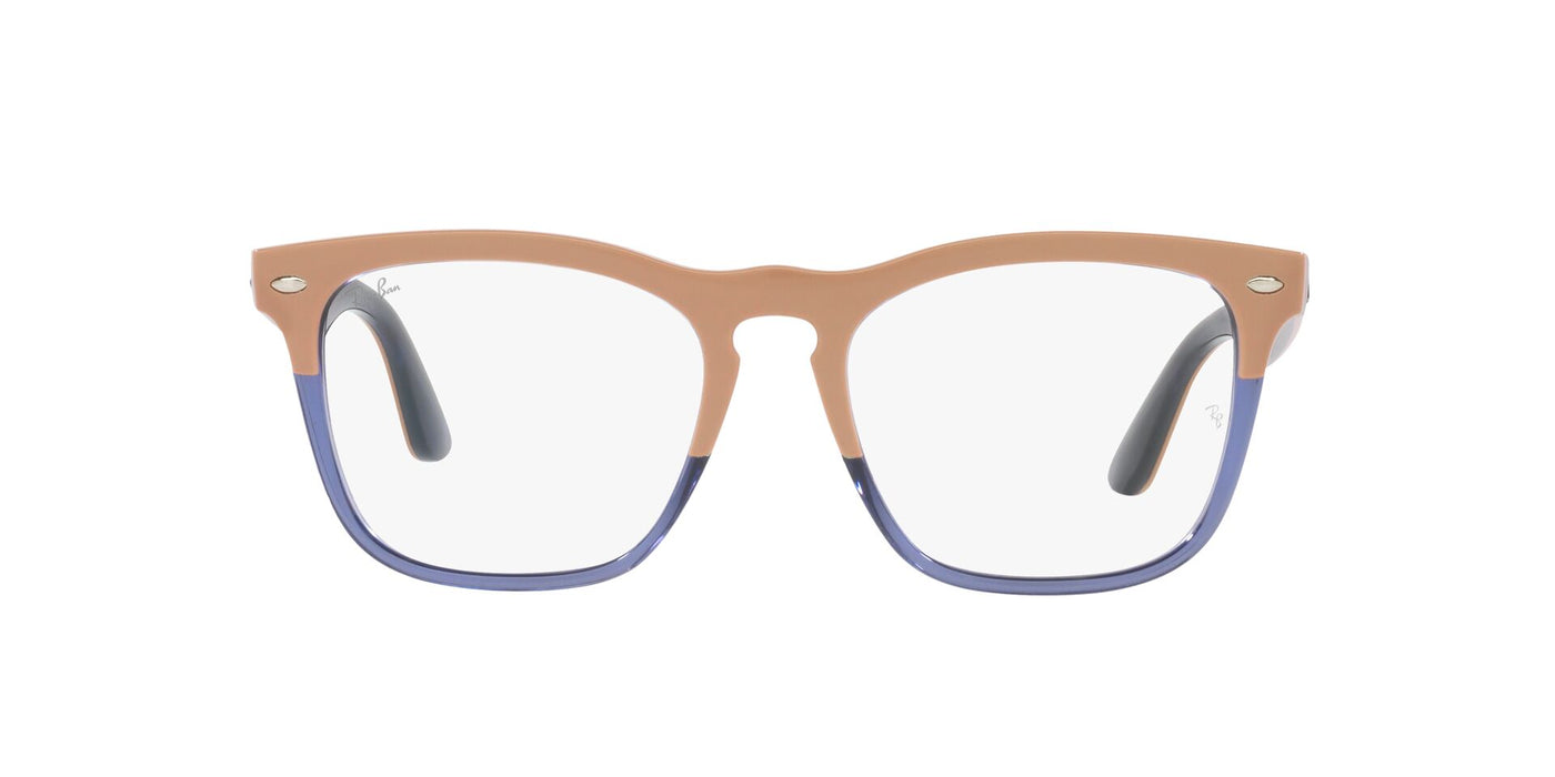 Ray-Ban Steve RB4487V Beige On Transparent Dark Blue #colour_beige-on-transparent-dark-blue