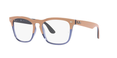 Ray-Ban Steve RB4487V Beige On Transparent Dark Blue #colour_beige-on-transparent-dark-blue