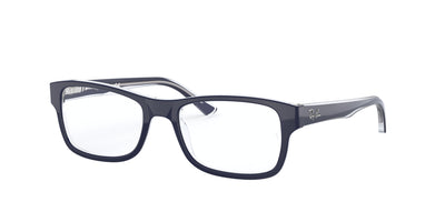 Ray-Ban RB5268 Blue On Transparent #colour_blue-on-transparent